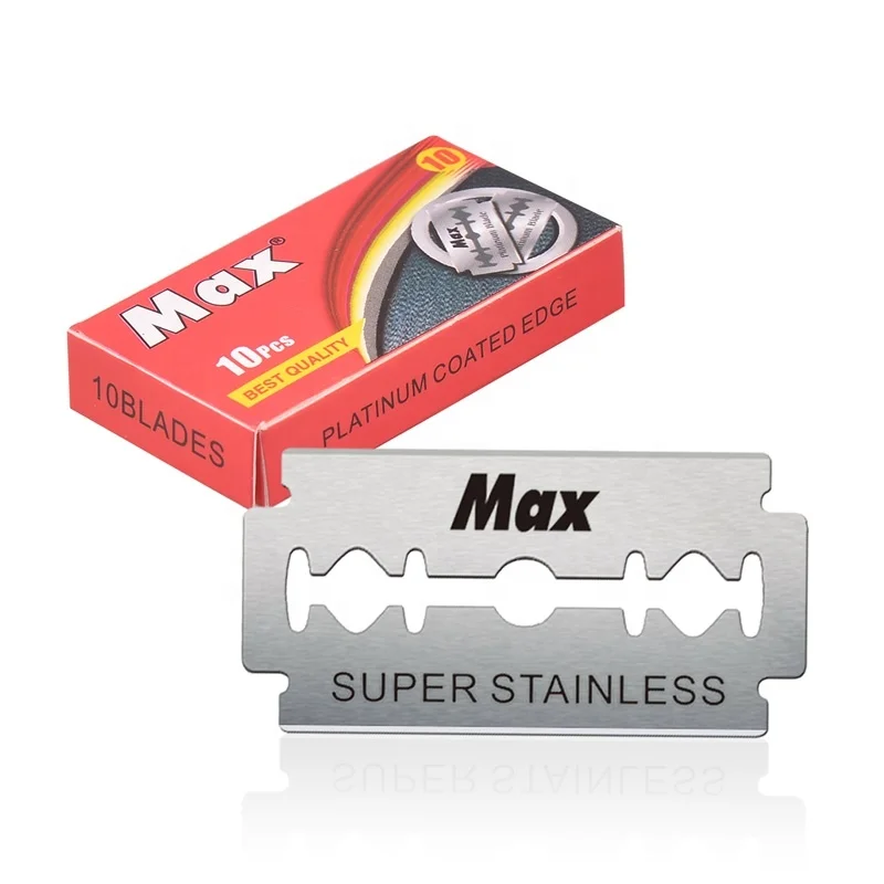 Razor blade shaving is double edge safety razor and stainless steel for men razor blade.