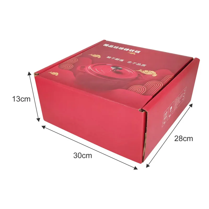 Home Kitchen Non Stick Cooking Pot Cookware Red Enamel Coated Cast Iron Dutch Oven