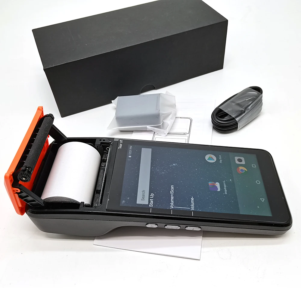Barway 3G Wifi Cheapest Handheld Mobile POS Terminal with 58mm Receipt Printer