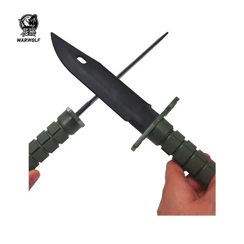  Высококачественный тренировочный резиновый военный тактический нож M9 для