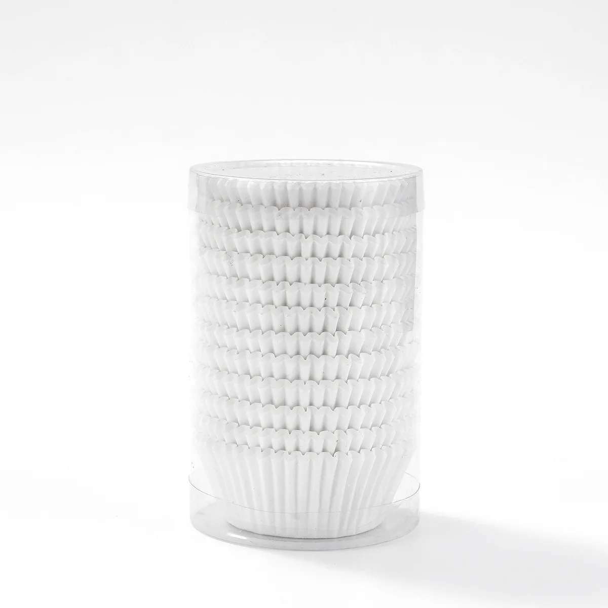 Manufacturers wholesale pure white cake paper cup100 tubes loaded with high temperature food grade greaseproof baking paper tray