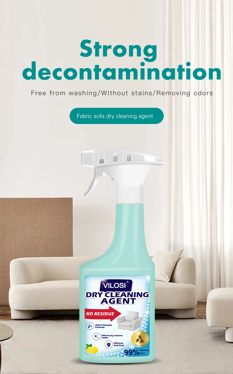 2024 New Update Hot Sale Dry Cleaning Agent Carpet Cleaner Cloth Washing Liquid Sofa Cleaning Products Dry Clean Laundry