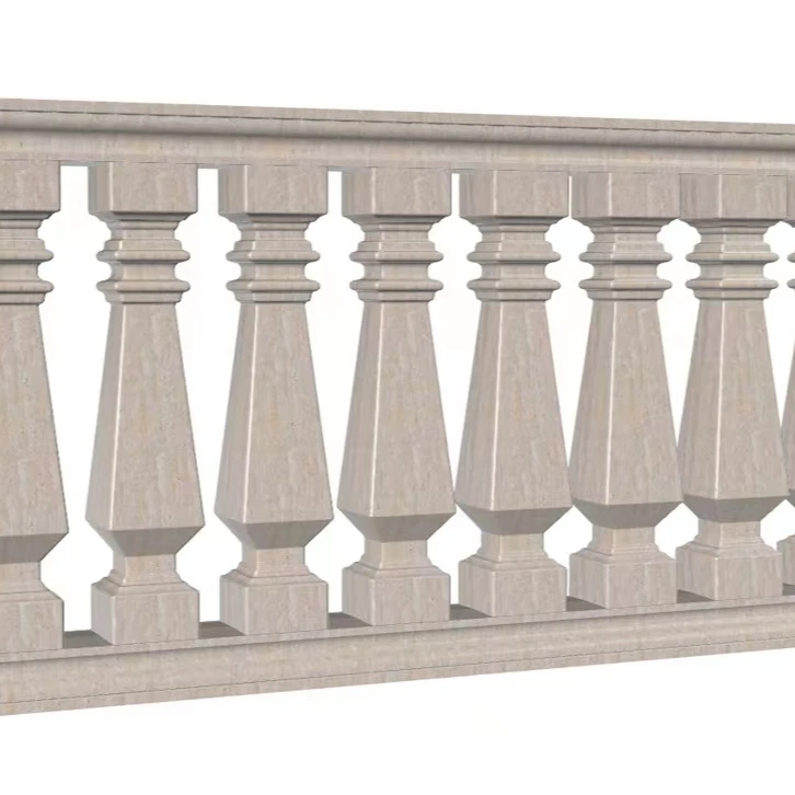 Формы для бетонной балюстрады из серого АБС-материала