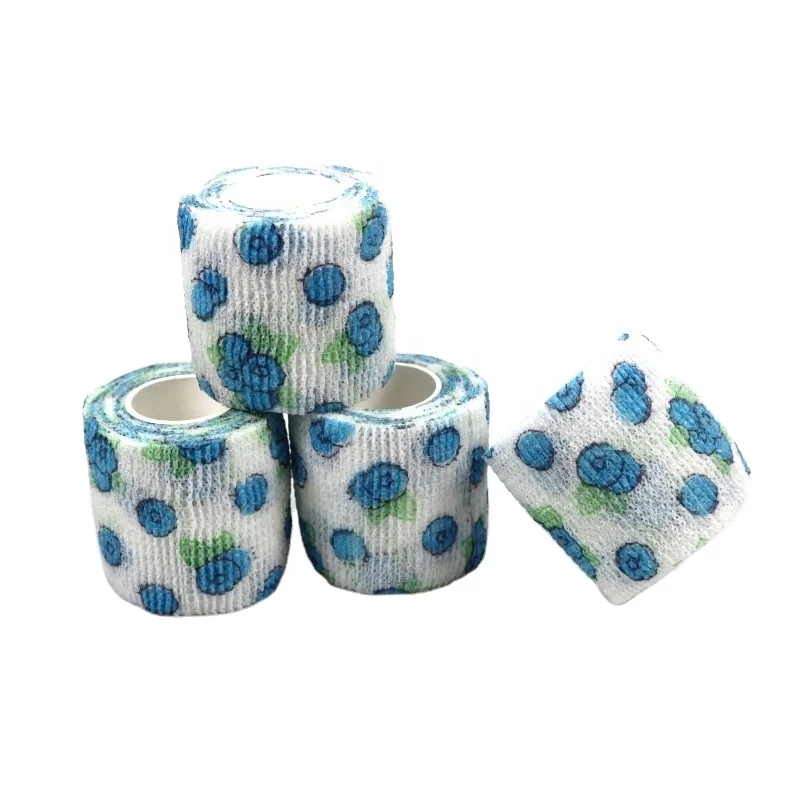 Easy Tear Self Adhesive Horse Latex Flexible Vet wrap Bandage adhesive bandages Cohesive Bandages