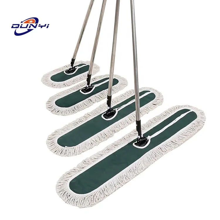 90cm Professional Sweeping Dust Floor Cotton Flat Mop for Lobby Hall Mall Hotel Hospital