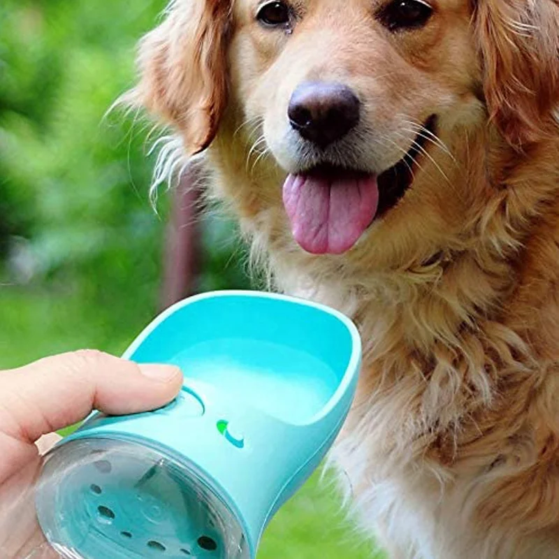 New Hot selling Pet Water Bottle ABS Food Grade Material Pet Accompanying Cup Outdoor Portable Water Bottle Dog Water Bottle (1600335568136)