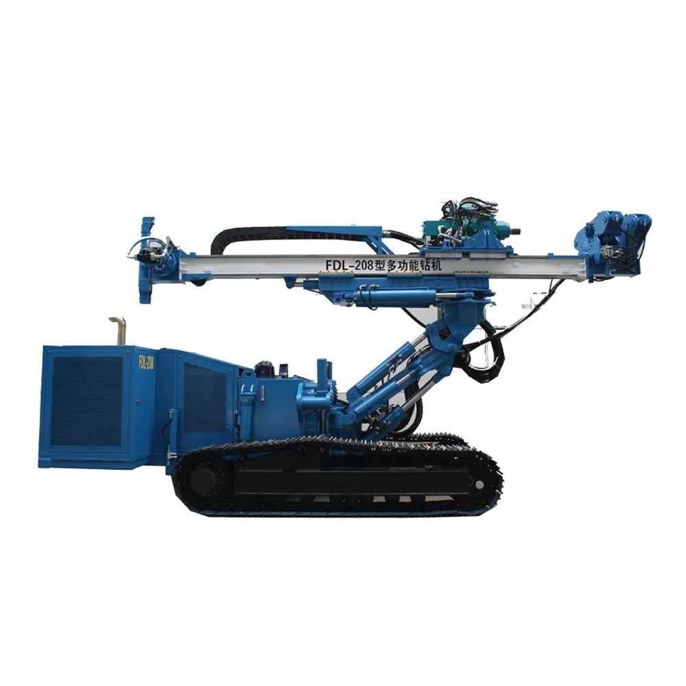 
Popular FDL-200 Top Drifter Multifunctional Hydraulic Drilling Rig engineering foundation borehole hole guiding drilling rig 