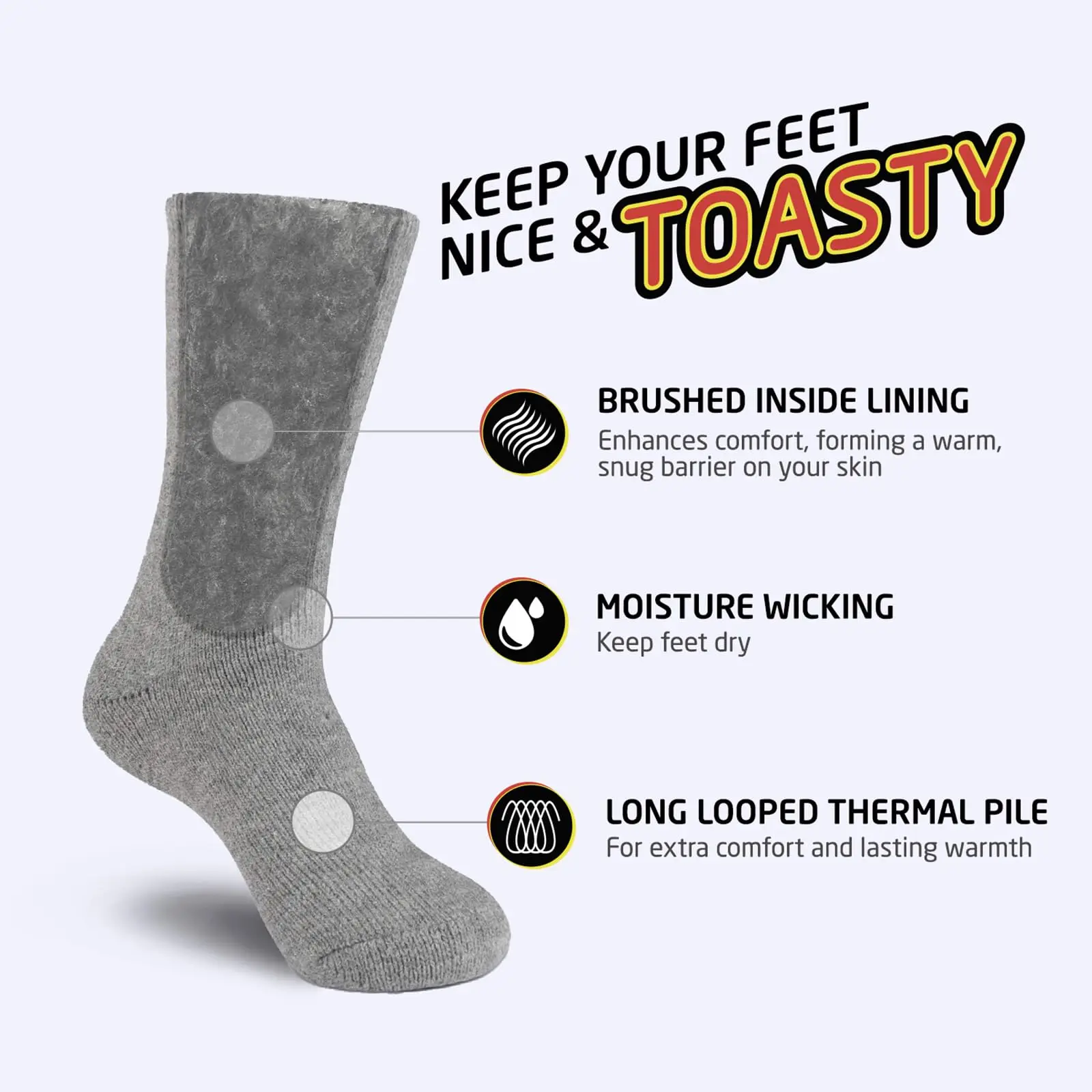 Thermal Angora Wool Socks  For Men And Women