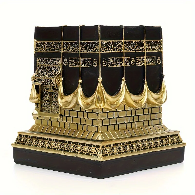 Resin Kaaba Muslim Home Decoration Islam Ramadan Decor