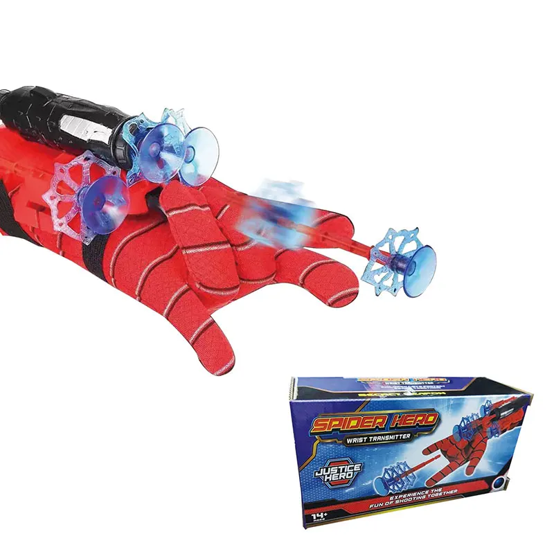 Role Play Spider Web Launcher Wrist Bracers Web Shooter Toys for Kids