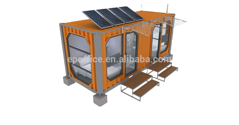 hot outdoor 20ft 40ft container hotel sleep pod resting bed/ABS Capsule hotel