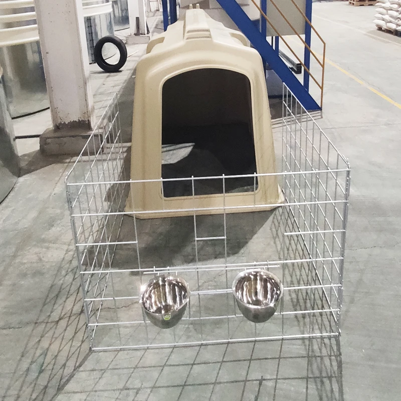 Farm Equipment Winter Livestock Calf Housing without fence Plastic Hutch
