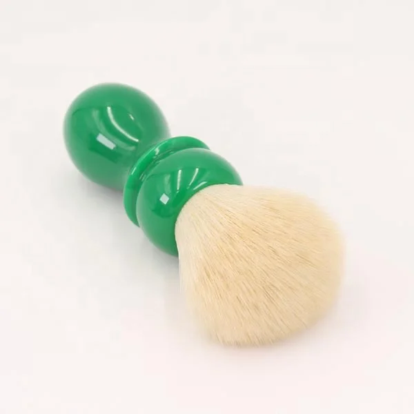 24 мм Yaqi Одуванчик Зеленая Смола Ручка влажная кашемировая щетка для бритья с узлом