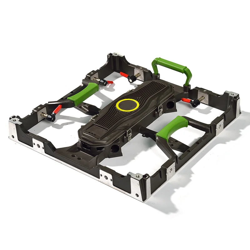 FM oem Die Casting Parts Fabrication service aluminum Indoor HD LED display wall frame shell case housing 600*337.5 cabinet
