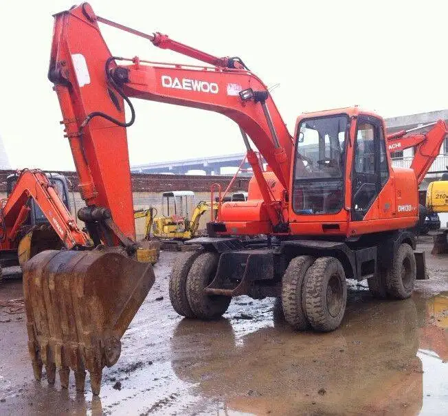 Оригинальный Doosan DH130W 140W колесный экскаватор DH130 DH140 DH150 модели