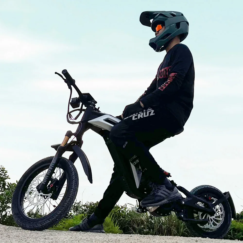 Titaone S 18inch fat tire electric bike 3000w 48v 75km/h top speed monster bicycle scooter