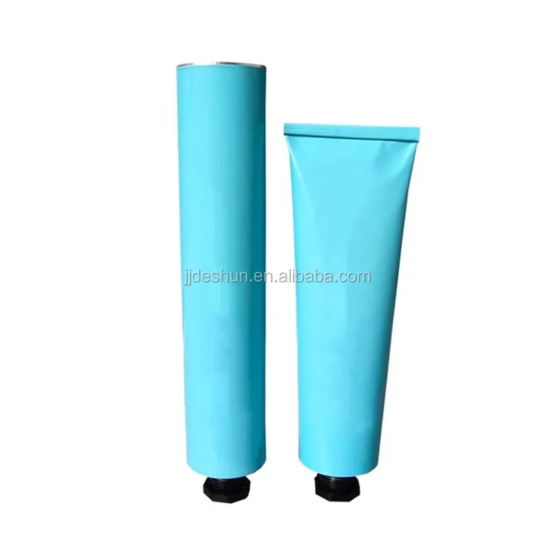 30 мл 50 мл перерабатываемая алюминиевая трубка складной уход за телом сжигающий крем для рук косметическая паста упаковочная трубка