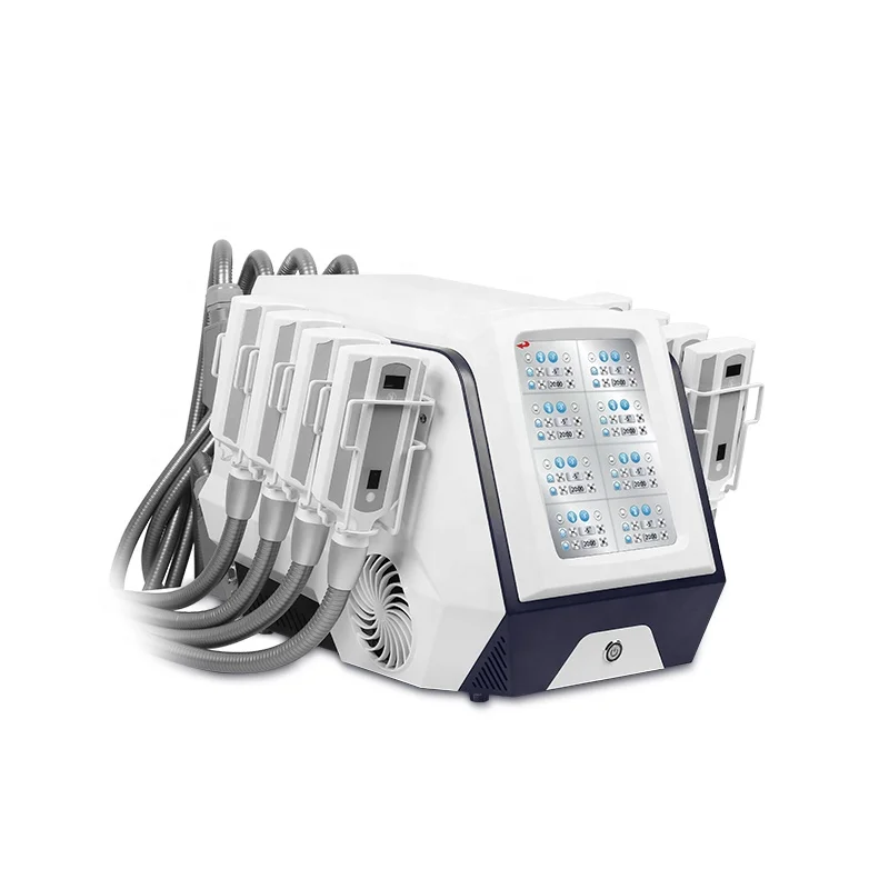 8 Handle Freezing Cold Body Sculpting Device Cryo Slimming Cryolipolyse Cellulite Removal Skin Rejuvenation Ice Sculptures Price