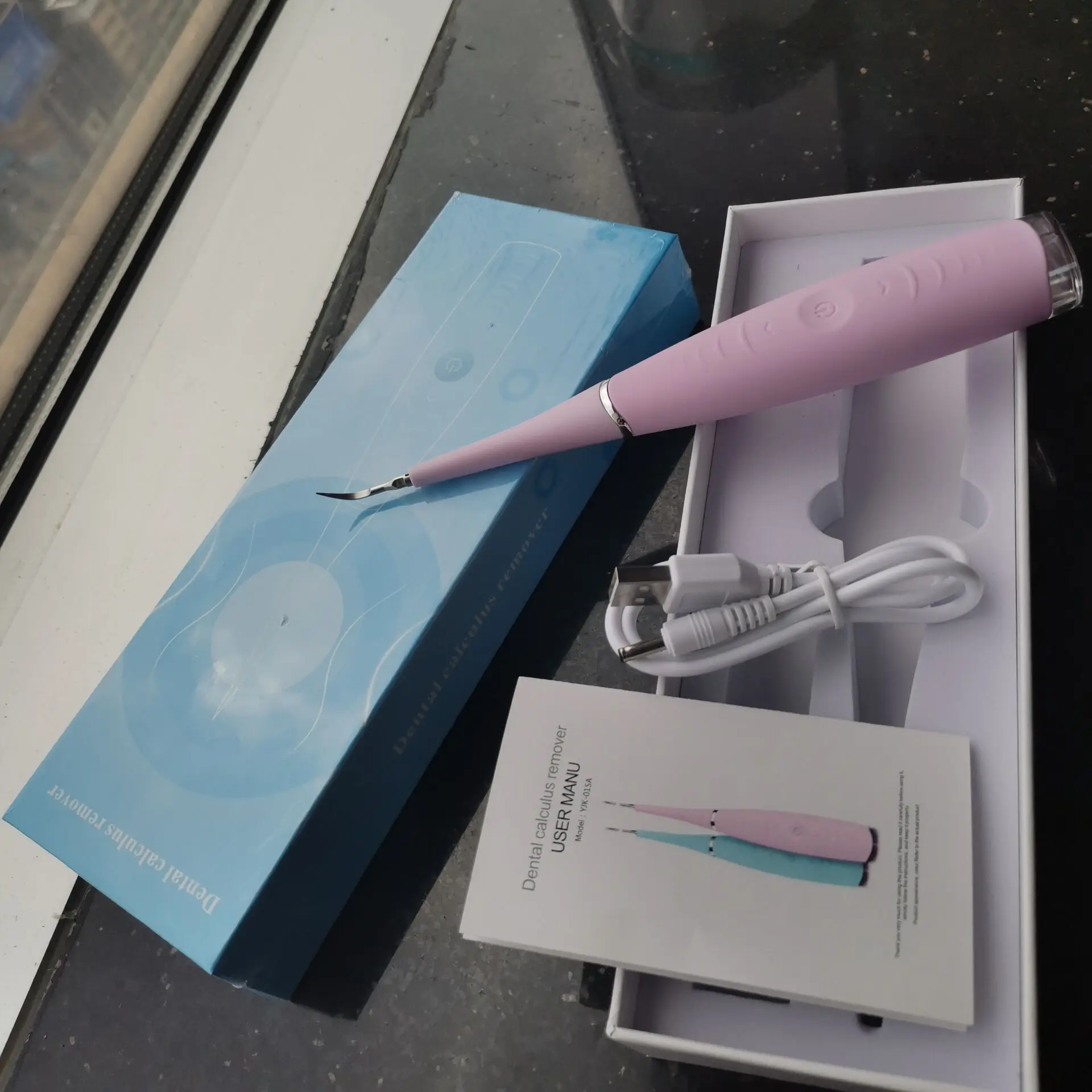 Electric USB Teeth Whitening Device Dental Scaler High Frequency Ultrasonic Sonic Tooth Tartar Remover