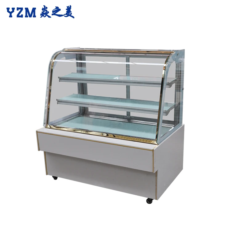Cake Display Case Mini Refrigerator Cabinet Wholesale Factory Price Acrylic Display Cooler with Good Reducer ISO