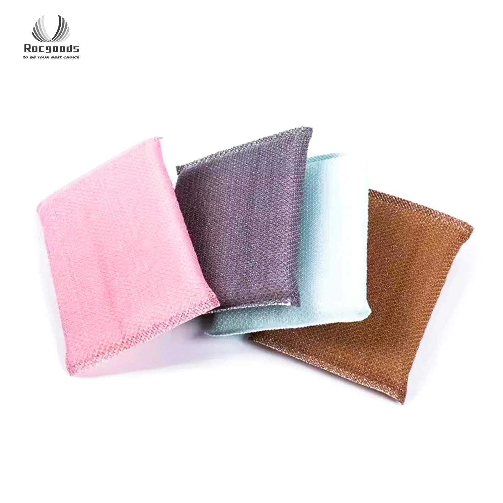 Polyester Dish washing Sponge scrub bowl brush pot thick water absorption is not easy to wash with oil