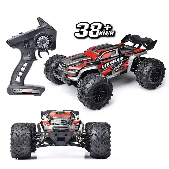 2.4G 1/16 Full Scale Four-wheel High Speed  RC Racing Car Rock Crawler Monster Truck 4x4 RC Trucks for Adults