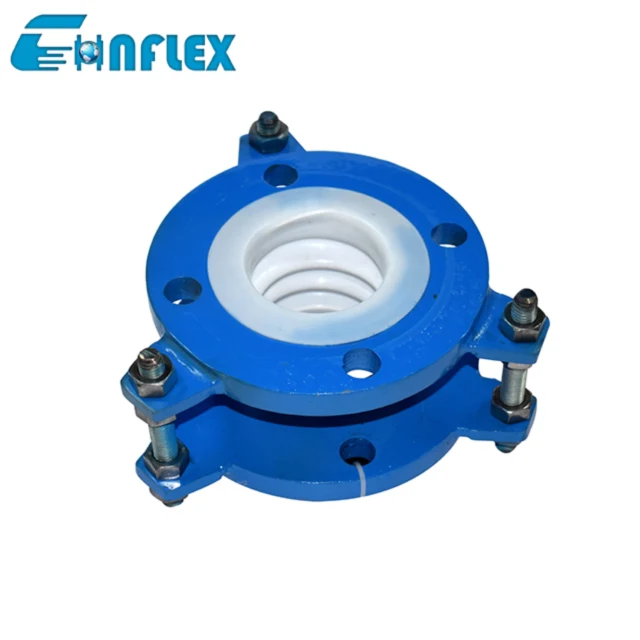 PTFE Expansion Joints Stainless Steel Tie Rods Anti Alkali PTFE Expansion Joints