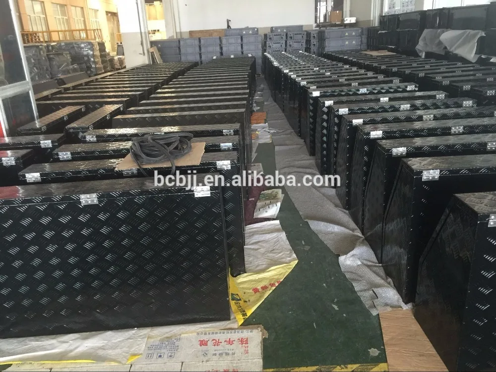 High Quality Custom Metal Fabrication Products Waterproof Stainless Steel and Aluminum Truck Tool Box