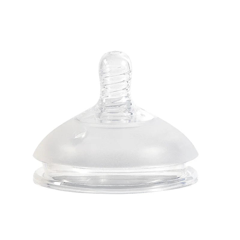 2020  new design super wide neck nipple silicon nipple baby pacifier nipple