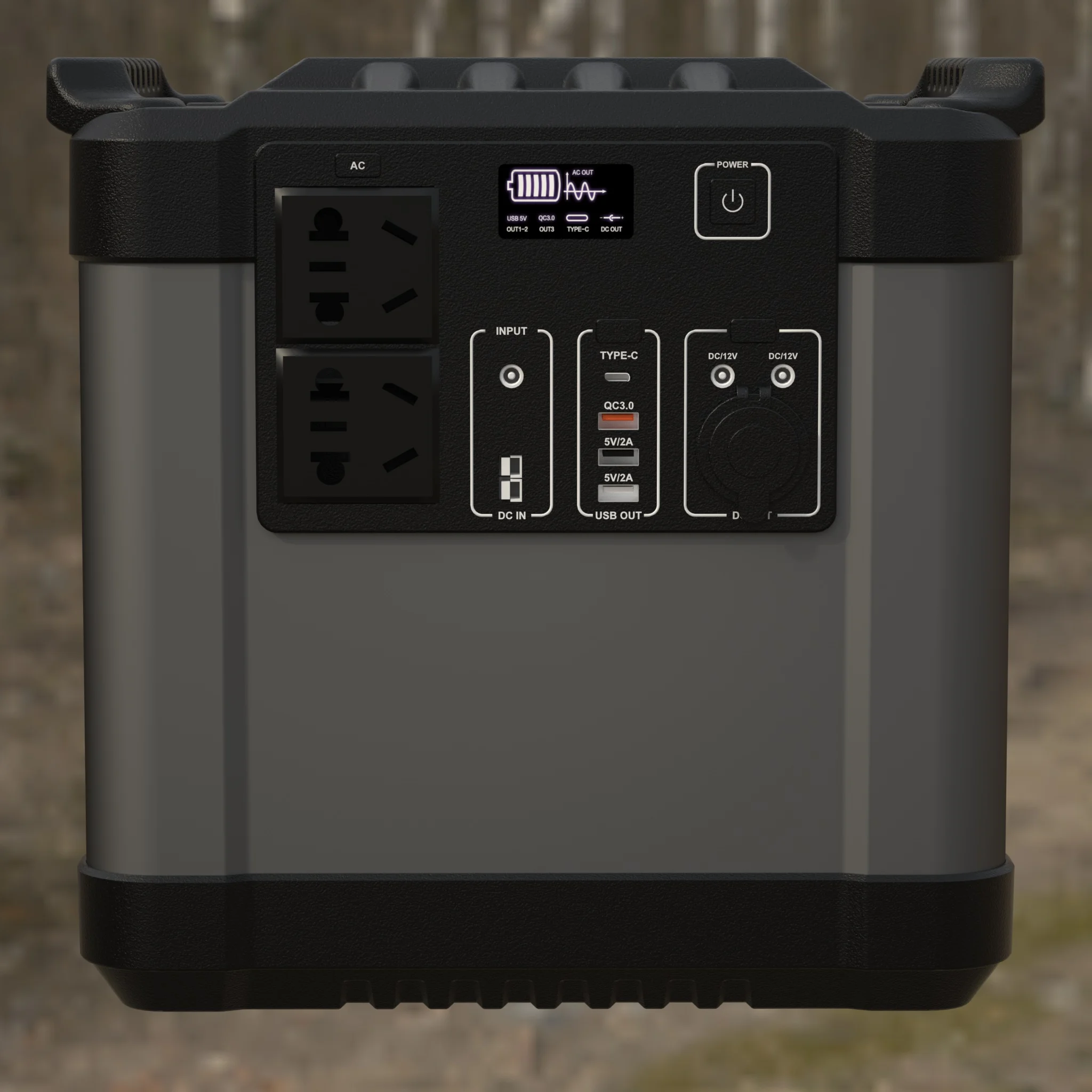 Lutex Powerhouse 2000 Вт портативный солнечный генератор NCM аккумулятор электростанция для кемпинга