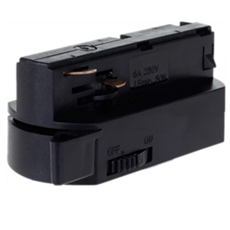 Одиночная фаза 3 провода светодиодный Трековый светильник адаптер для 3 провода освещения железнодорожных путей система