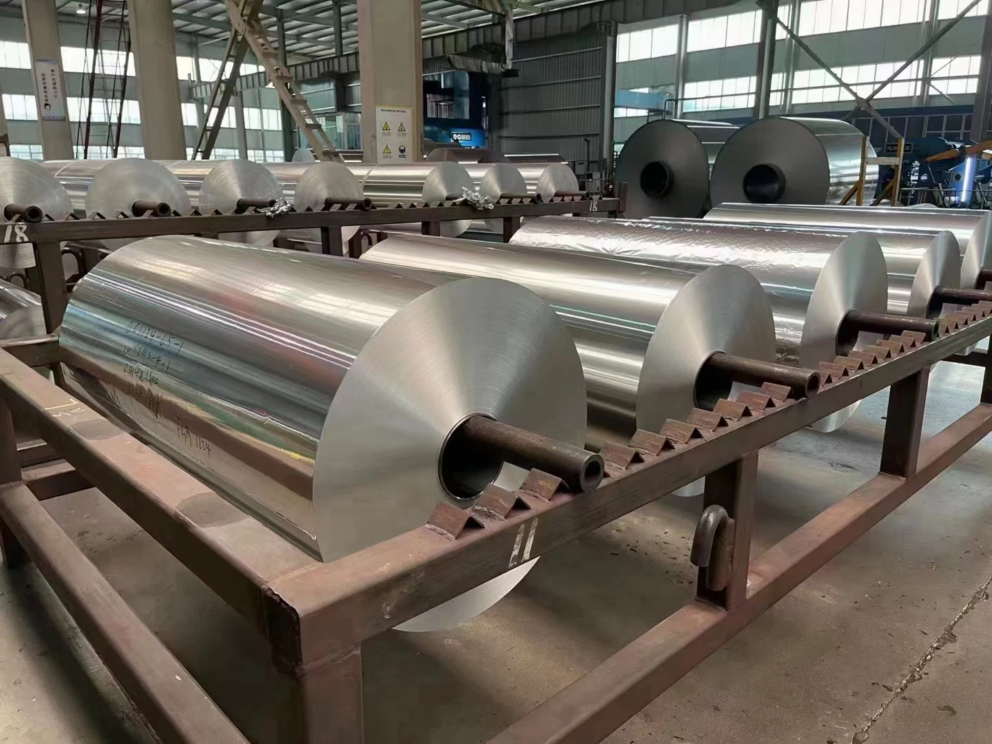 8011 food grade for packaged food aluminum foil 6 micron