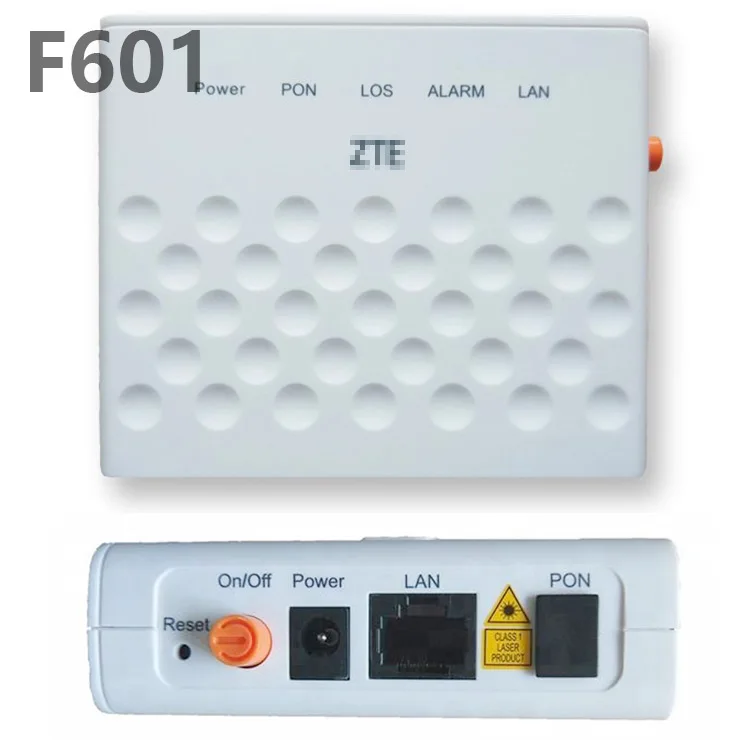 ZTE F601 ONU ONT GPON G PON GEPON EPON XPON 1GE порт по низкой цене Wi-Fi Adsl F601V7.0 влагостойкий FTTH проект волокна оптики ONU ZTE Новый