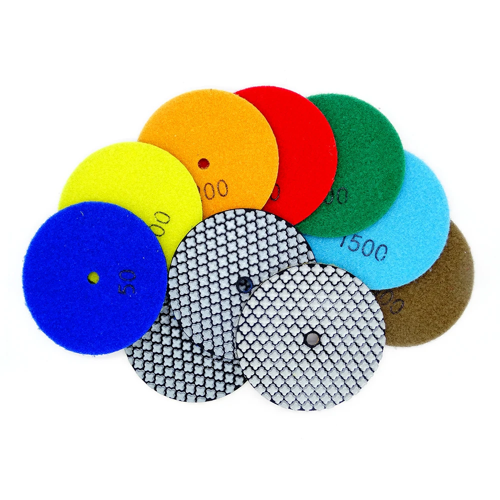 High Quality Polishing Pad,100MM Wet Diamond Marble Granite Concrete Polishing Pads