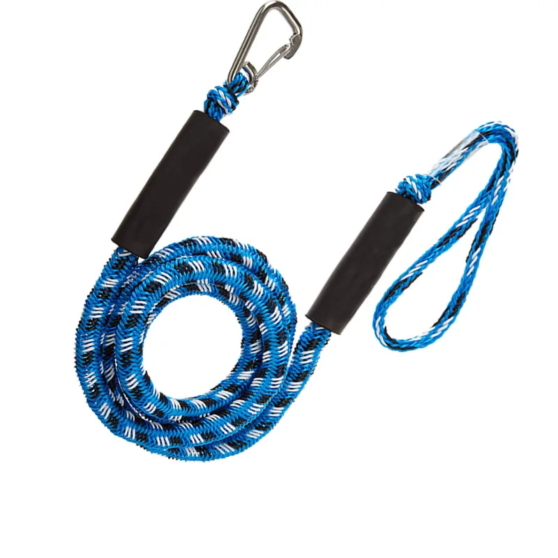 For Jet Ski Kayka pontoon 900KG 4ft Bungee docking line Marine boat Mooring Rope Adjustable Bungee Boat Dock Lines