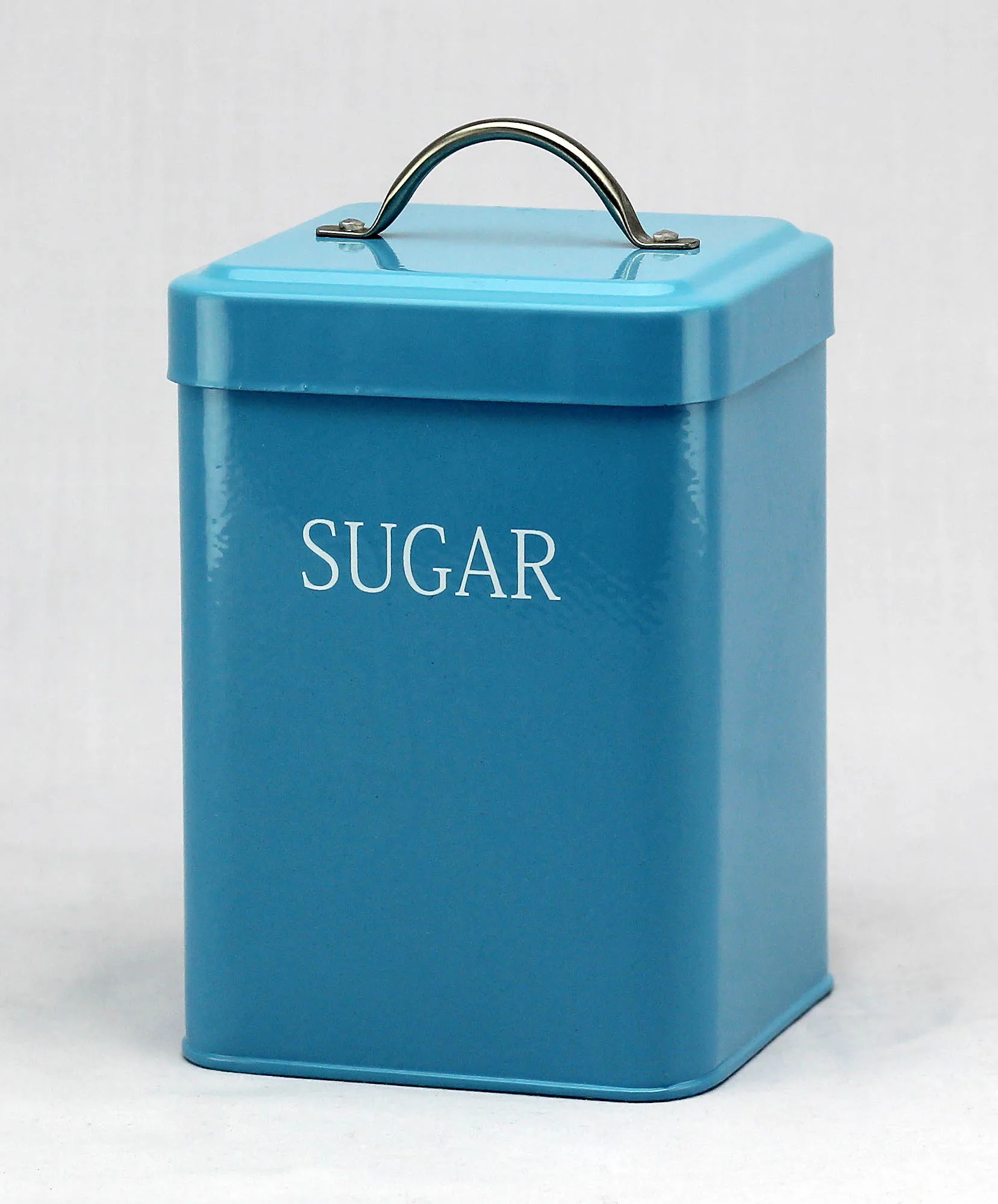 
 Factory Price Portable Multiple Colour Home Square Storage Tin Container  