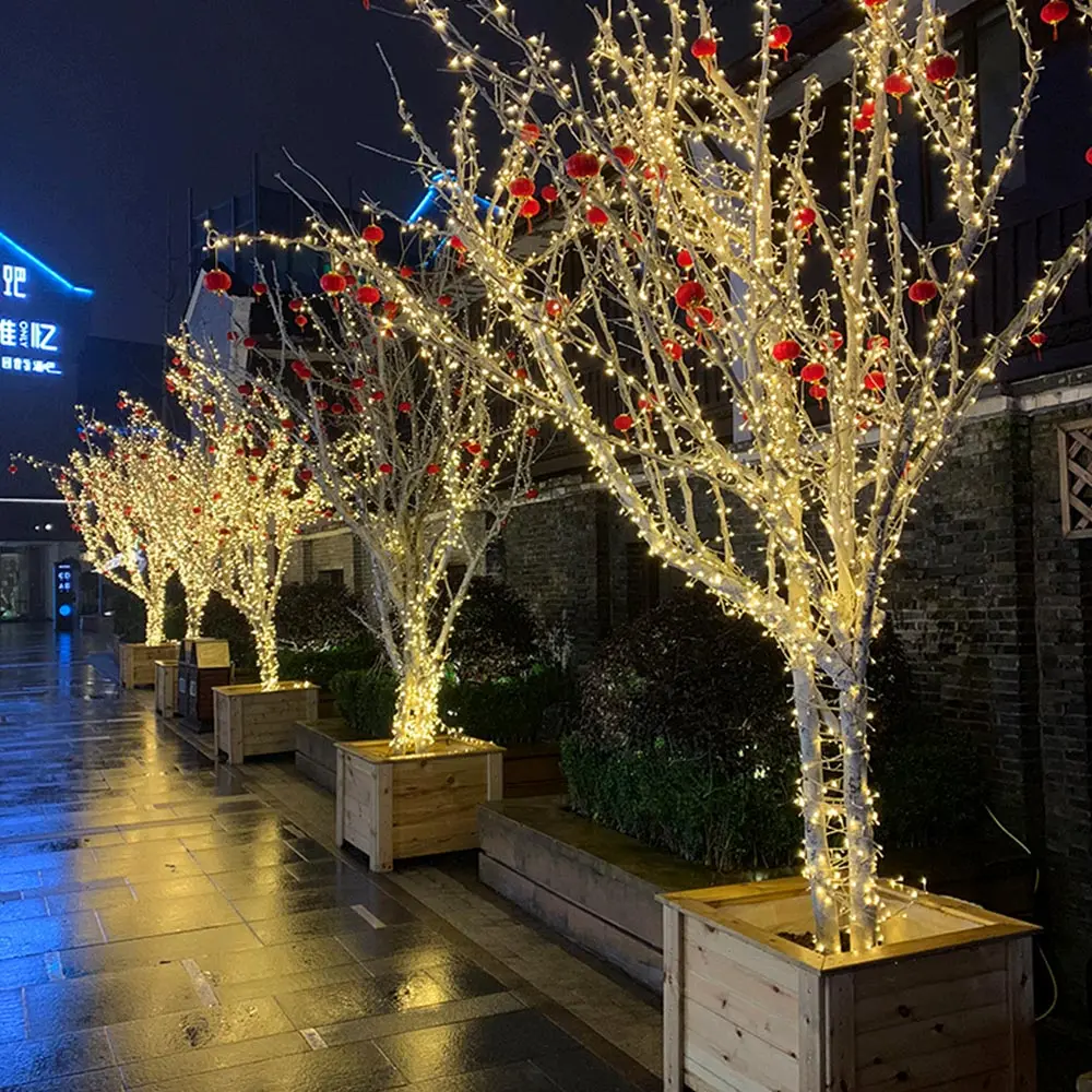 waterproof string lights outdoor 20m tree christmas lights for party