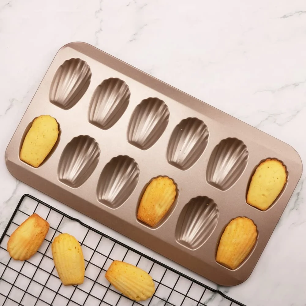 Heavy Duty Nonstick Shell Shape Mold Baking Pan