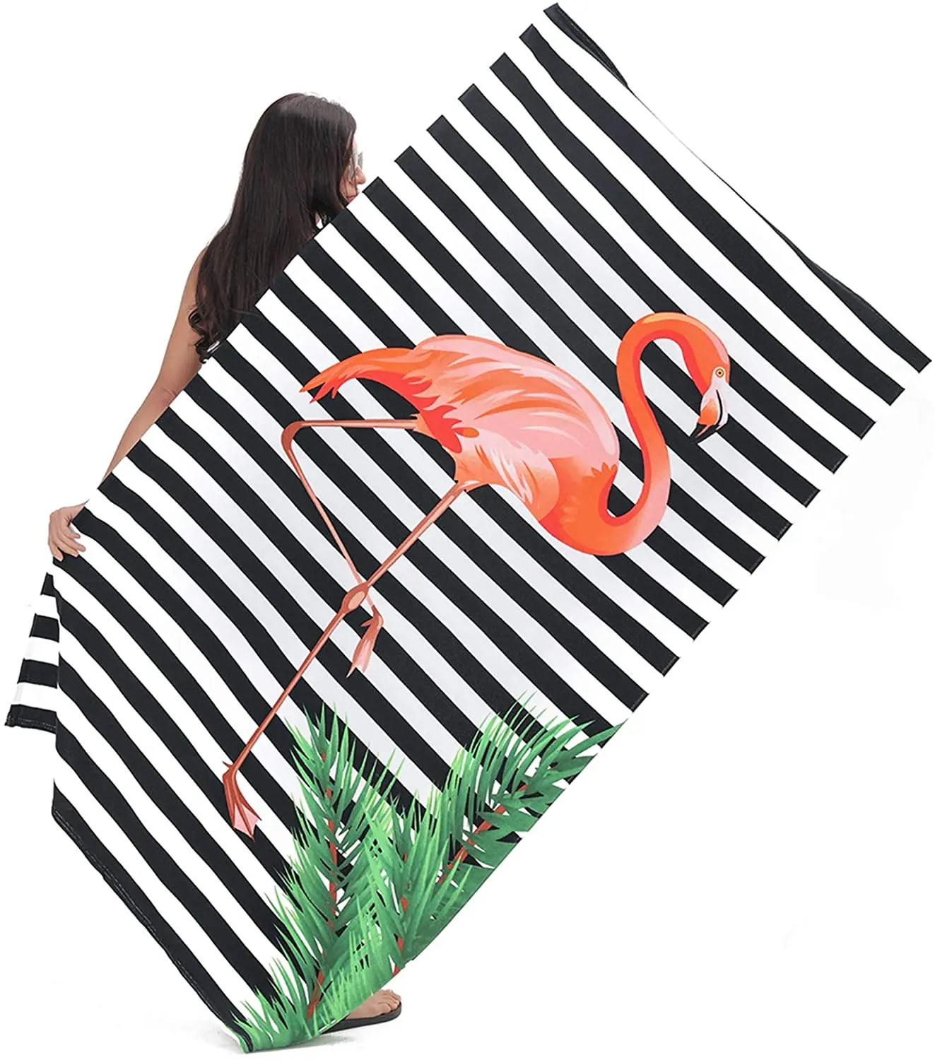 Soft Lightweight Camping Quick Dry Pool Oversized Travel turkish Bath Towel Microfiber sublimation Beach Towel