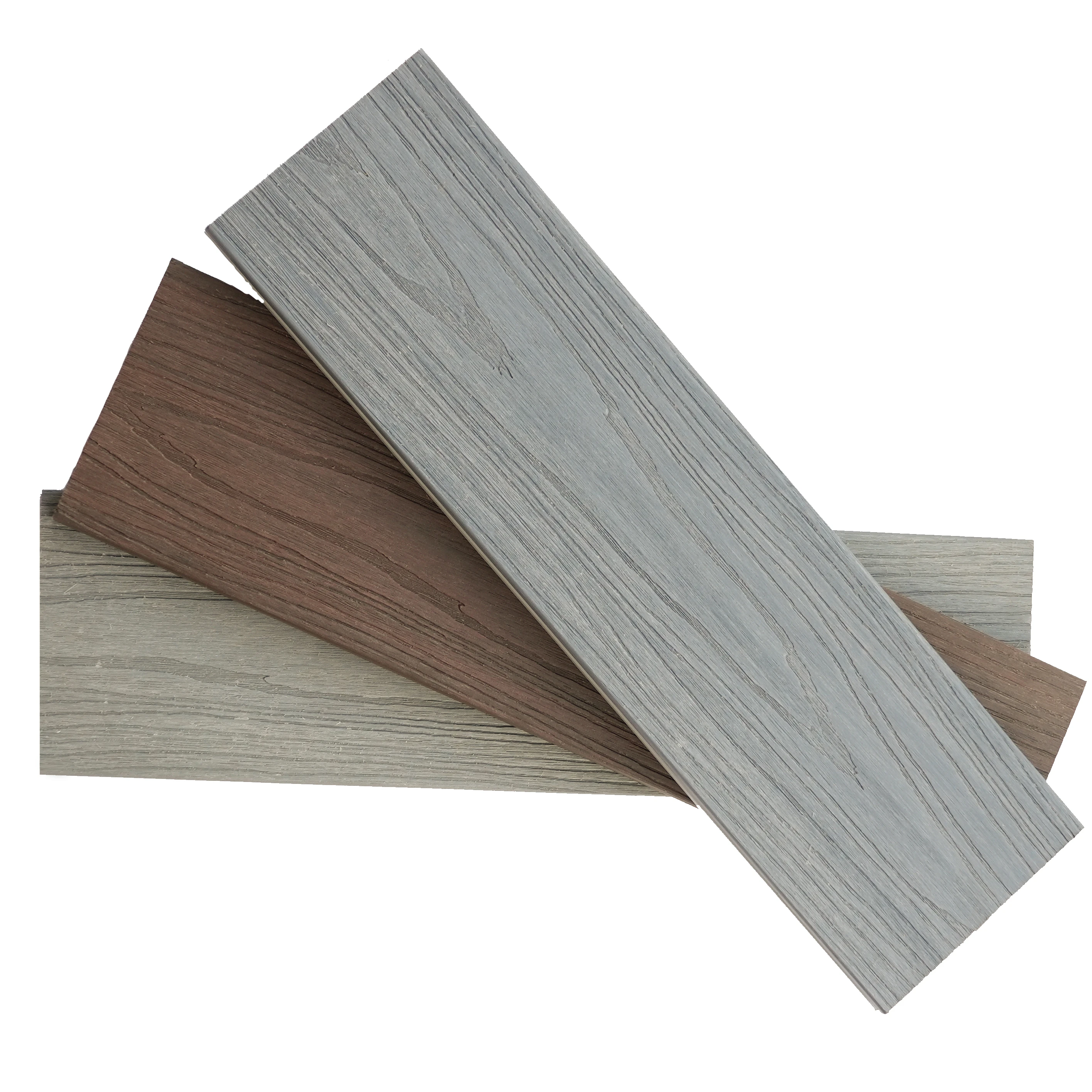 outdoor Anti-UV wood plastic composite decking co-extrusion wpc decking water proof composite decking