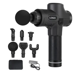 Dropshipping Best Cordless Handle Sports Electric Booster Impulse Percussion Deep Tissue Vibration Body Muscle Massage Gun