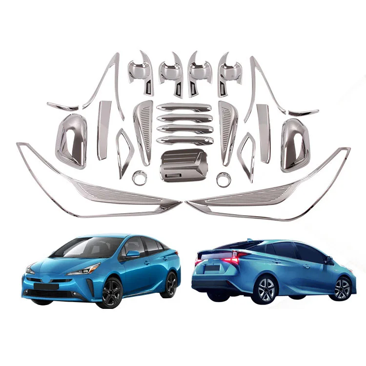 High Quality Door Bowl Handle Fuel Tank Cover Headlight Cover Tail Light Cover Modification For Toyota 2019 Prius