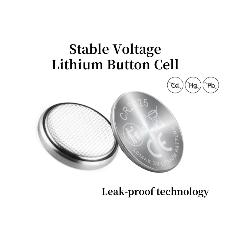 3V Lithium Coin remote control battery 2025 Batteries cr2025 remote replacement battery for key fob