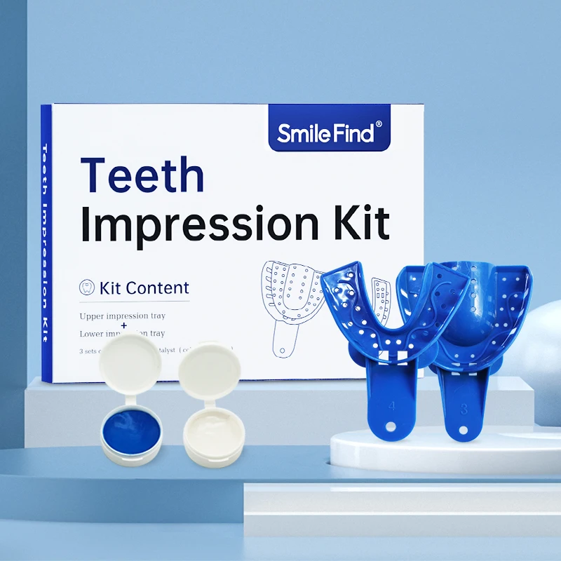 Wholesale Custom Silicone Molding Tray Dentist Dental Materi Putti Gold Grillz Mold Materials Teeth Impression Putty Kits