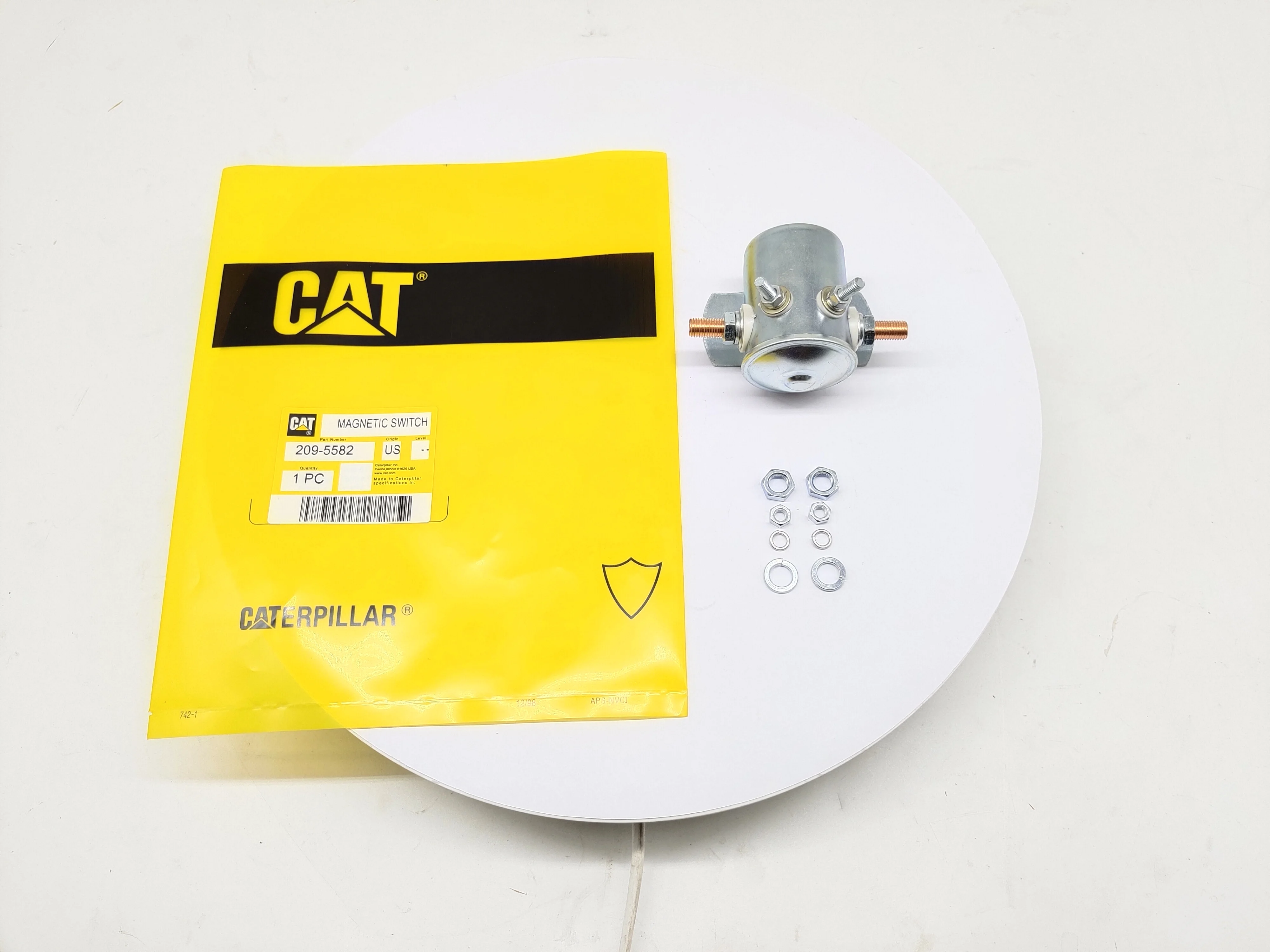 209-5582 2095582 For E312D E312DL E313D E314D E318DL E319DL E320D E322C E323D E324D E325D E326D E329D Solenoid Valve