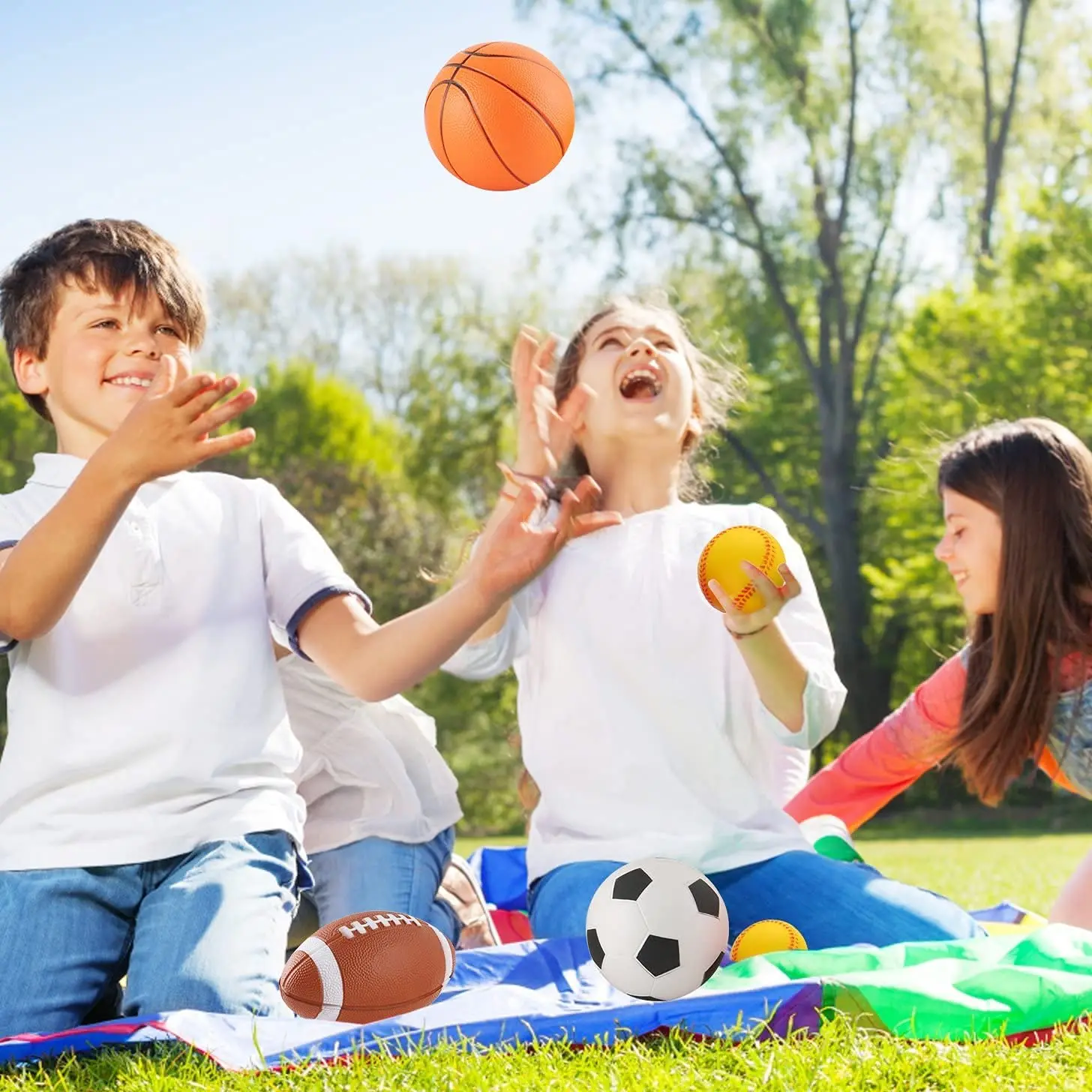 China Factory Price Stress Balls Pu Foam Bulk Squeeze Toys Stress Kids Children Ball With Custom Shape