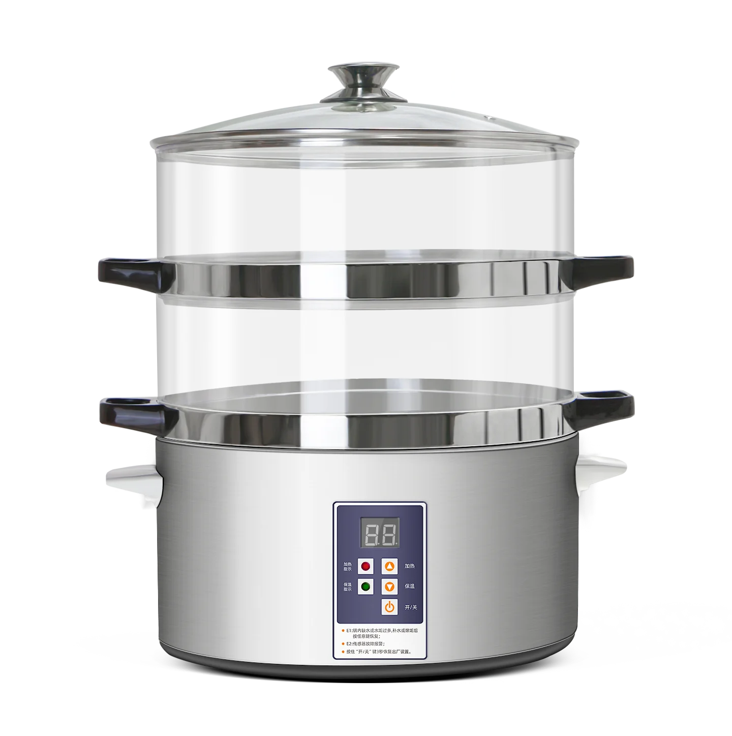 Factory Price Commercial Small 2 Layers Electric Sweet Corn Steamer Food Steamer