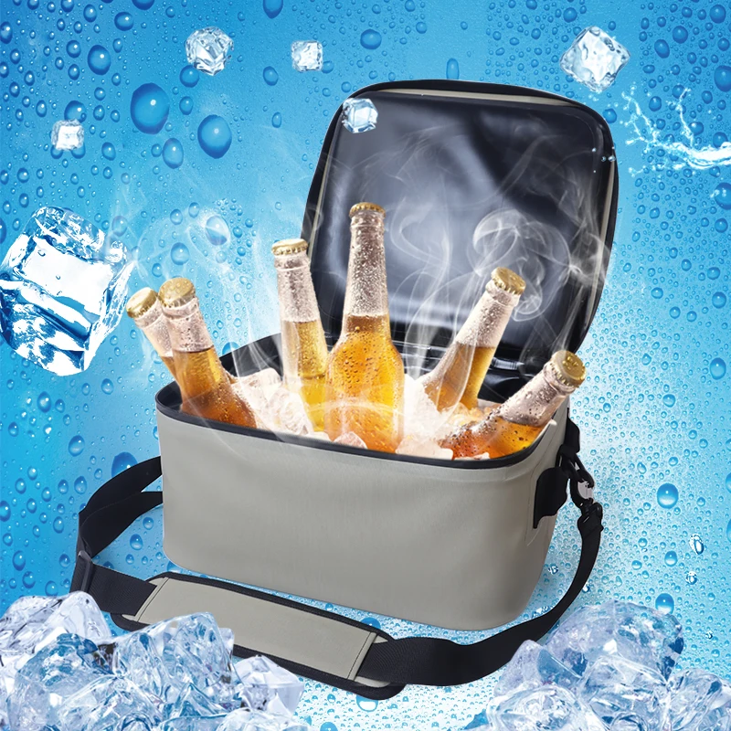 Custom Insulated Soft Cooler Large Collapsible Cooler Bag 32L Lunch Coolers for Picnic