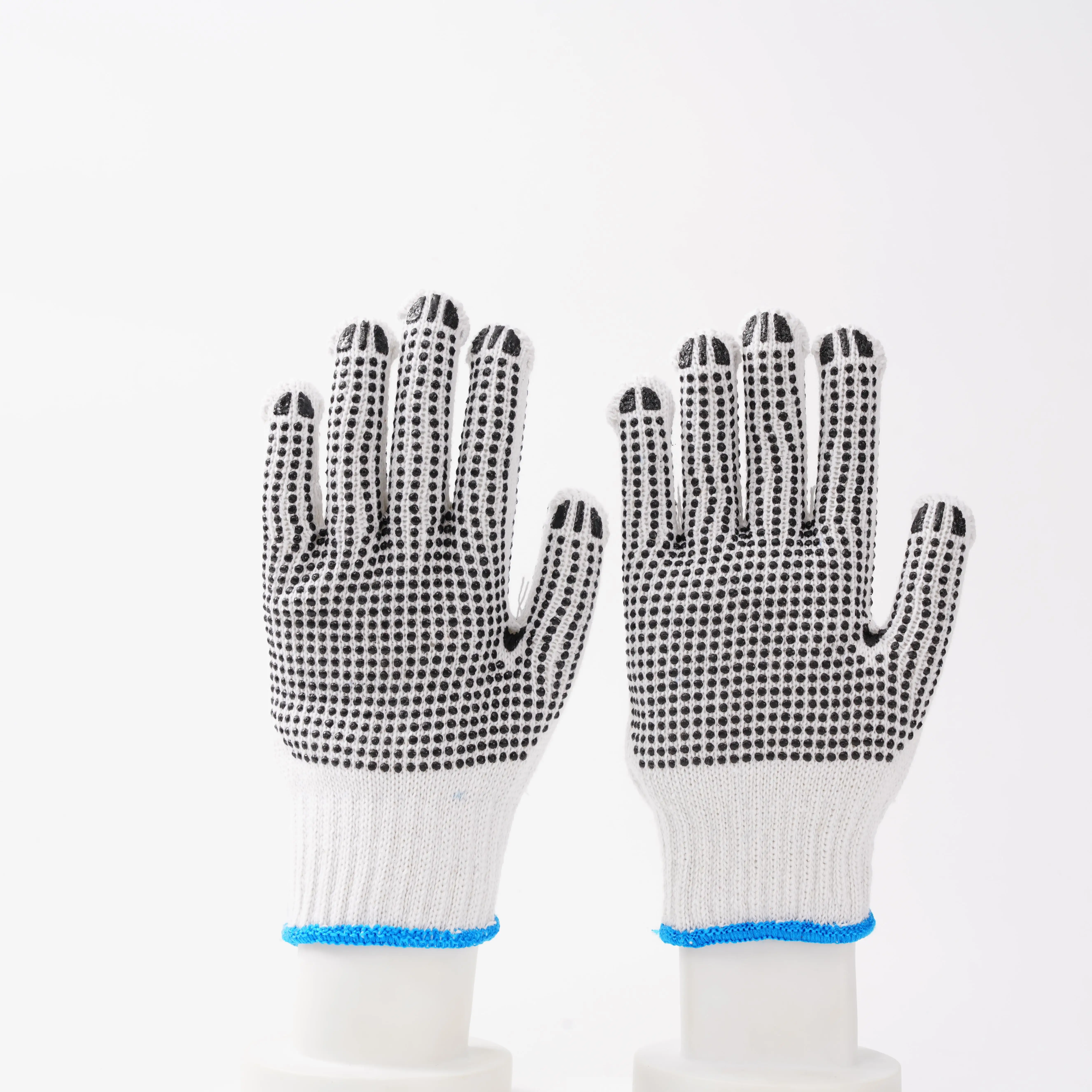 Factory Hot Sale Coated Cotton Glove Machine Polyester Knitted Gloves With Latex Coating