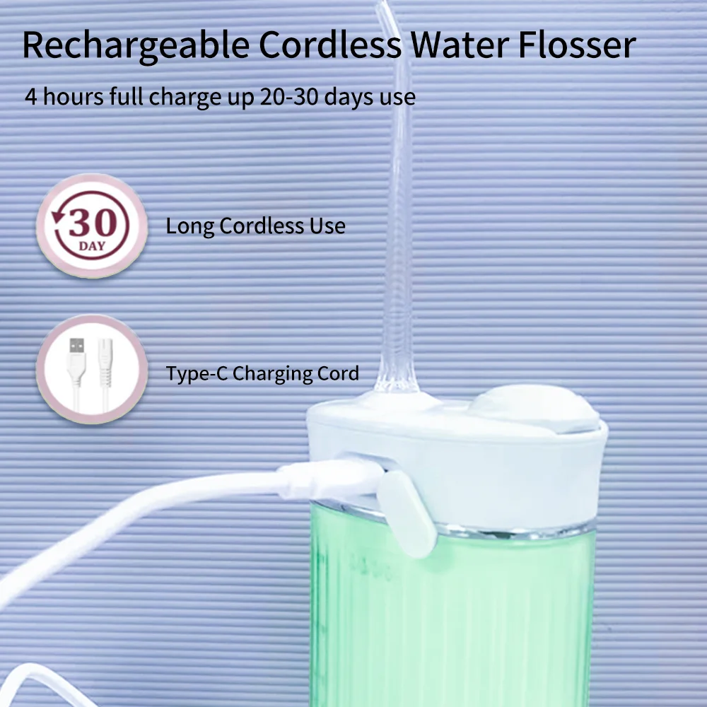 2023 Stylish Teeth Hygiene Dental Care Appliances Personal Care Teeth Cleaning Tool Electric Water Dental Flossers